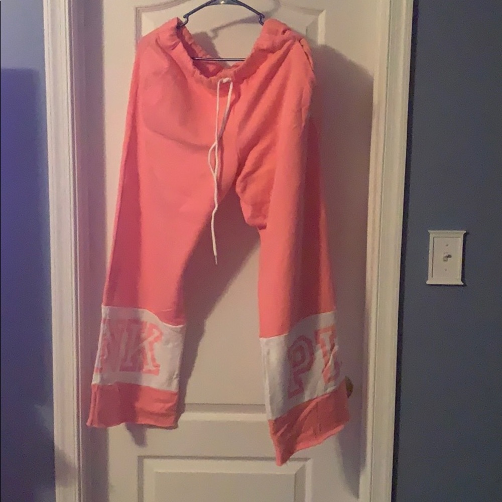 Pink Boyfriend Sweats